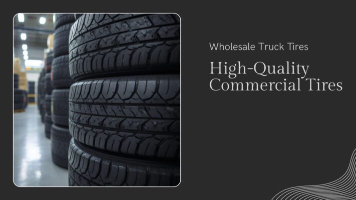 commercial freight trucks operating on highway creating demand for wholesale tires