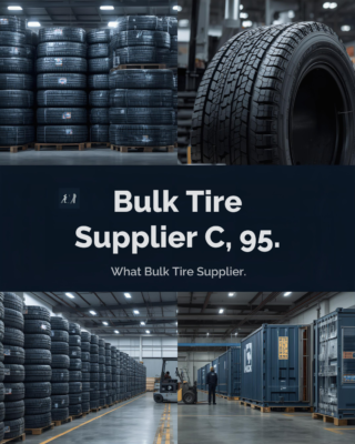 loading brand new tires into shipping container for wholesale export