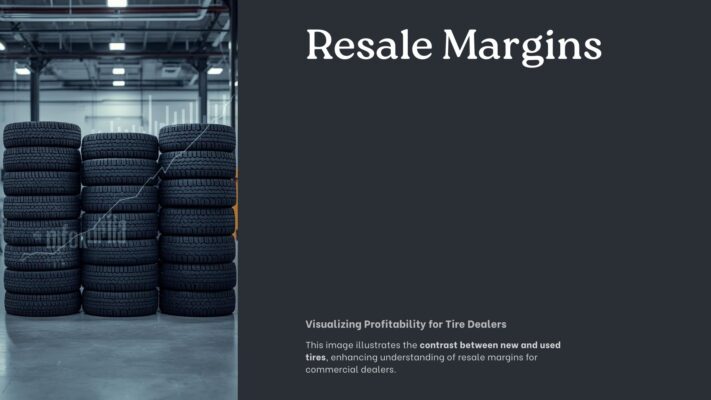 commercial freight fleet driving on highway increasing demand for new truck tires